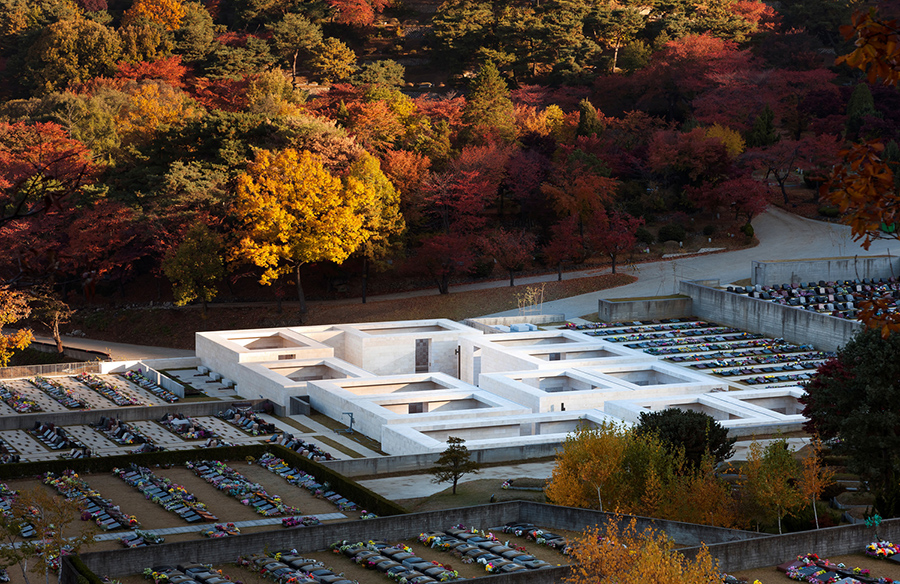 Embracing Life and Death: Bundang Memorial Park Charnel House